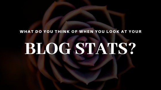 What Do You Think Of When You Look At Your Blog Stats? // numbers, the people behind them, and being number one